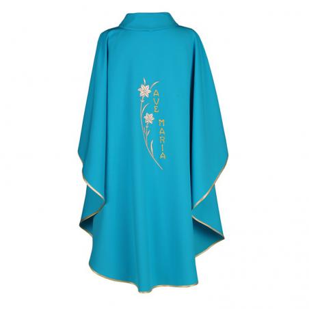 Casulla En Lana Poliéster Oro