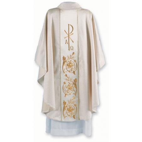Casulla Tisú Damasco Beige