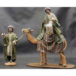 Reyes En Barro y Lienzo.