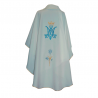 Casulla Poliéster Color Blanca. Ref: 230